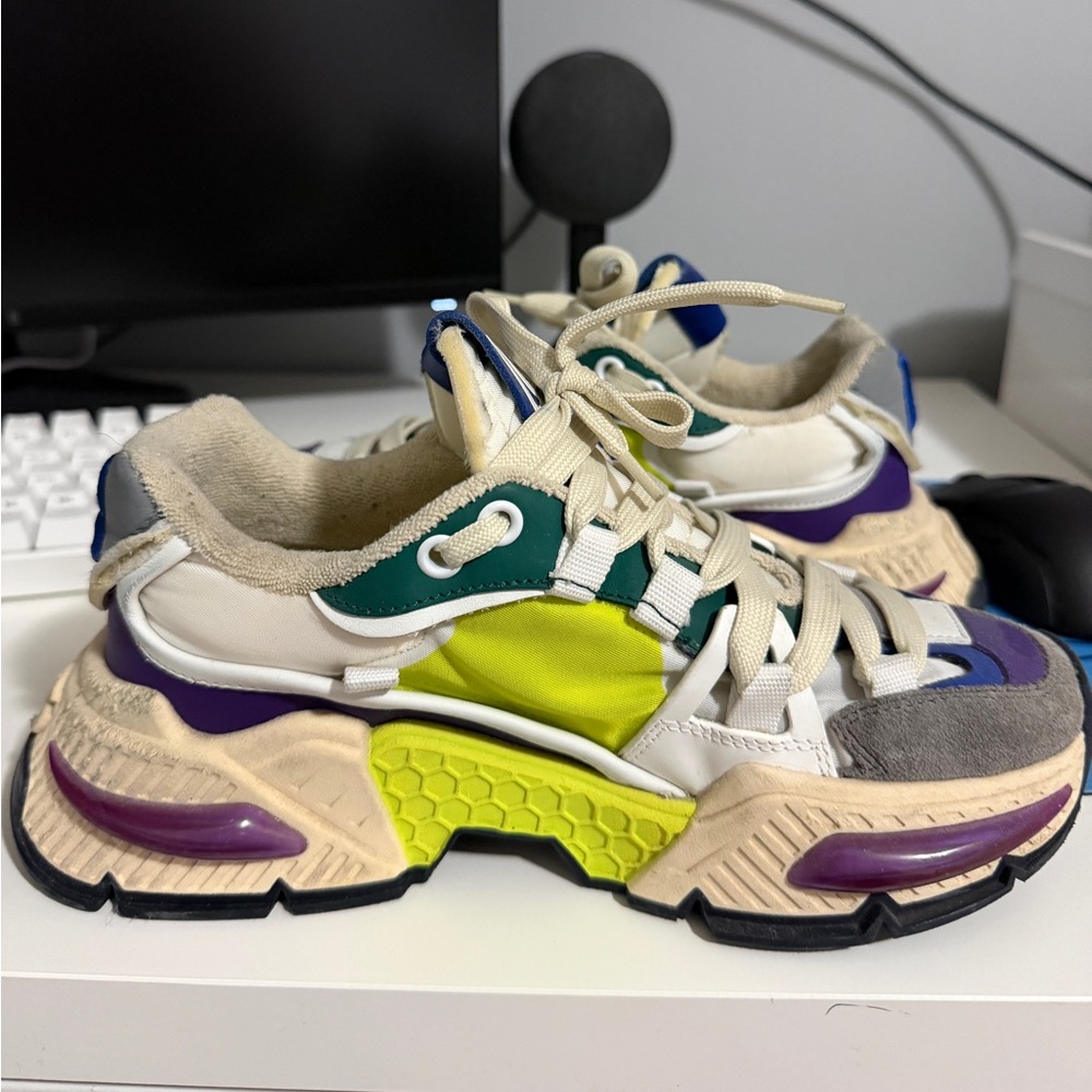 Dolce & Gabbana Mixed-Martial Airmaster Sneakers